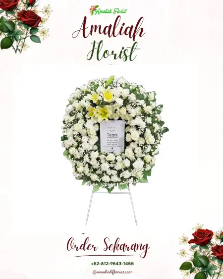 Krans Bunga Duka Kalibeber