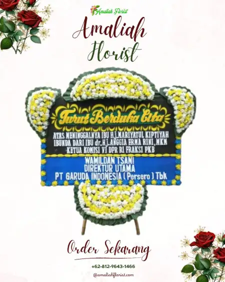 Papan Bunga Duka Kalibeber